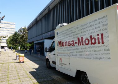 Mensa-Mobil: Aktueller Fahrplan während der Semesterferien