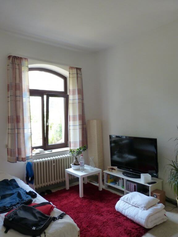 Zimmer Bettinahaus Blick in ein Zimmer des Bettinahauses