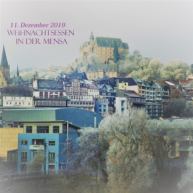 Marburger Schloss im Winter