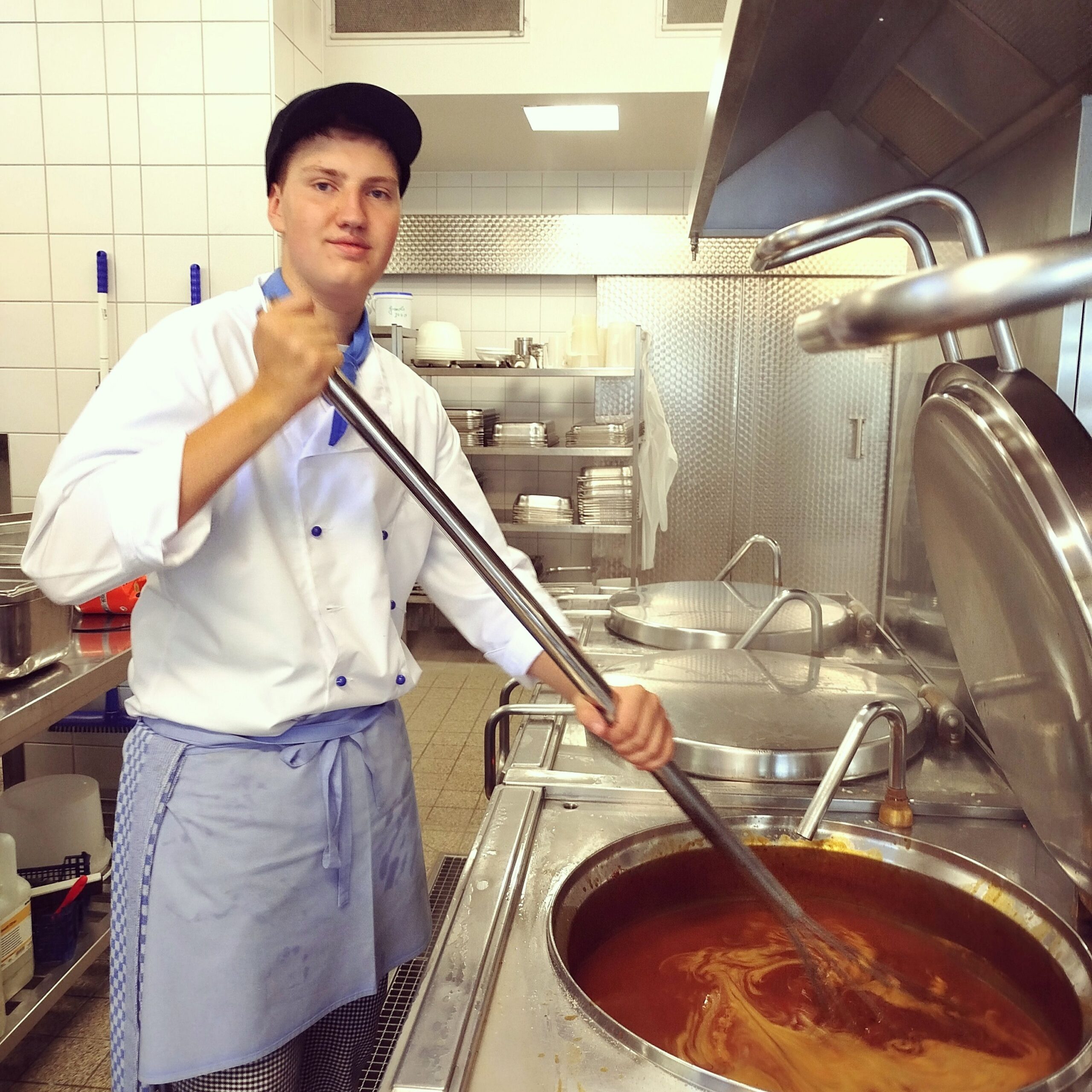 Das Ausbildungsjahr startet heute: Herzlich willkommen Jonathan!