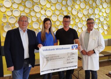 Marburger Schausteller spenden an den Mensa-Service