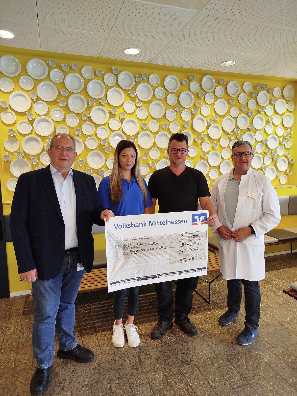 Marburger Schausteller spenden an den Mensa-Service