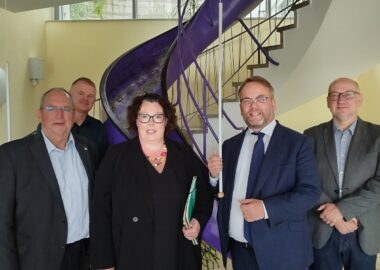 Wissenschaftsminister Timon Gremmels besucht KBH
