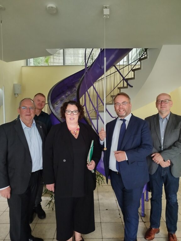 Besuch im KBH Timon Gremmels im KBH